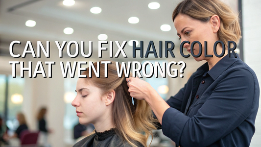 fixing uneven or brassy hair color