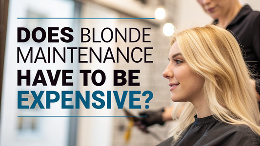 keeping blonde hair healthy and bright