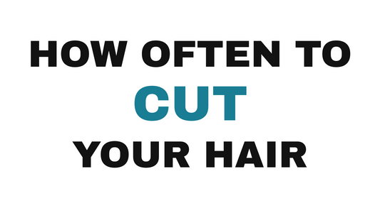 Hair cut frequency guide at Salon Blue Hair, Hampstead NC.