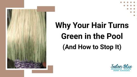 "how to prevent green hair from chlorine damage